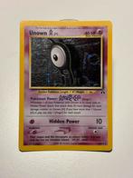 Unown A Pokémon kaart Holo Neo Discovery, Ophalen of Verzenden, Zo goed als nieuw, Losse kaart, Foil