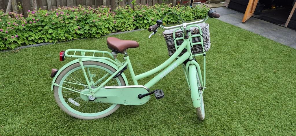 Spirit Cargo N3 Meisjes Transportfiets 24 inch Mintgroen, Ophalen, Versnellingen, Spirit, Gebruikt