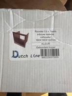 Nieuw in doos rooster inbouw rolhouder geborsteld koper, Ophalen of Verzenden, Nieuw