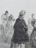 Cham Originele Lithografie 19e eeuw., Ophalen of Verzenden