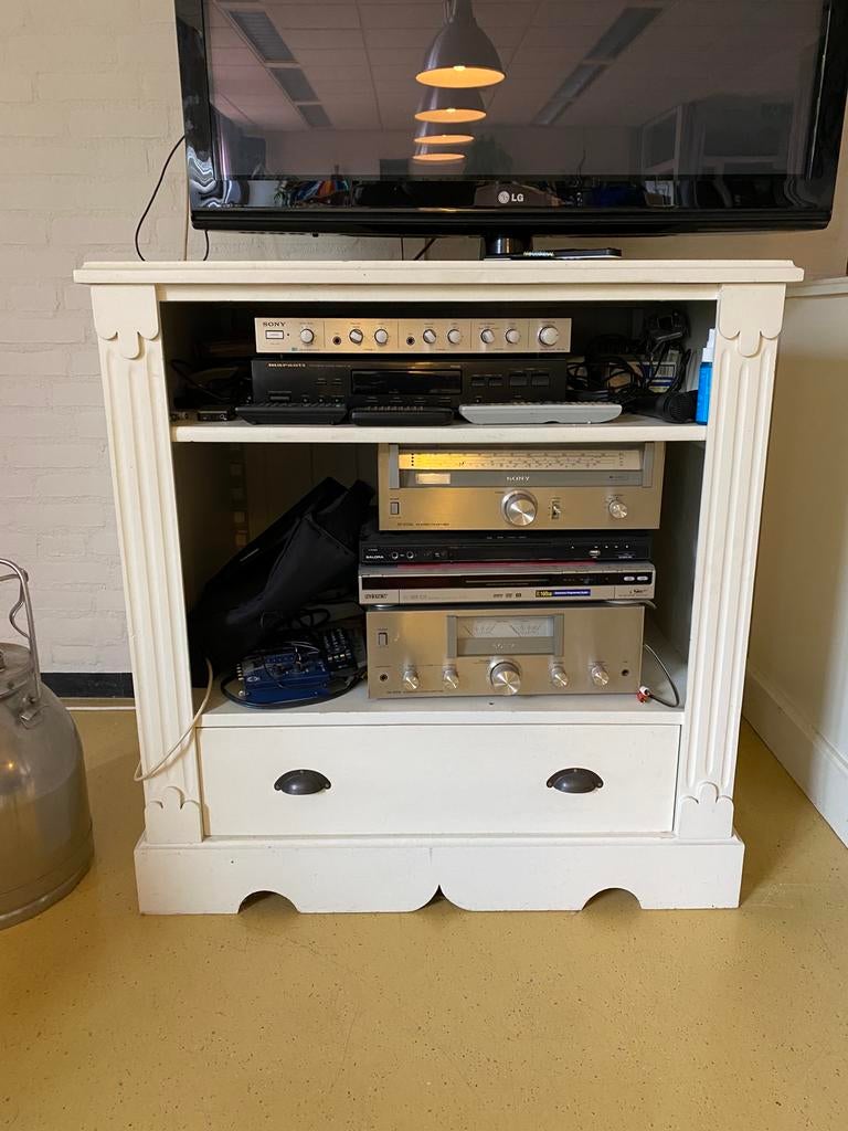 2x tv kast brocante, Ophalen, Gebruikt, 50 tot 100 cm, Minder dan 100 cm