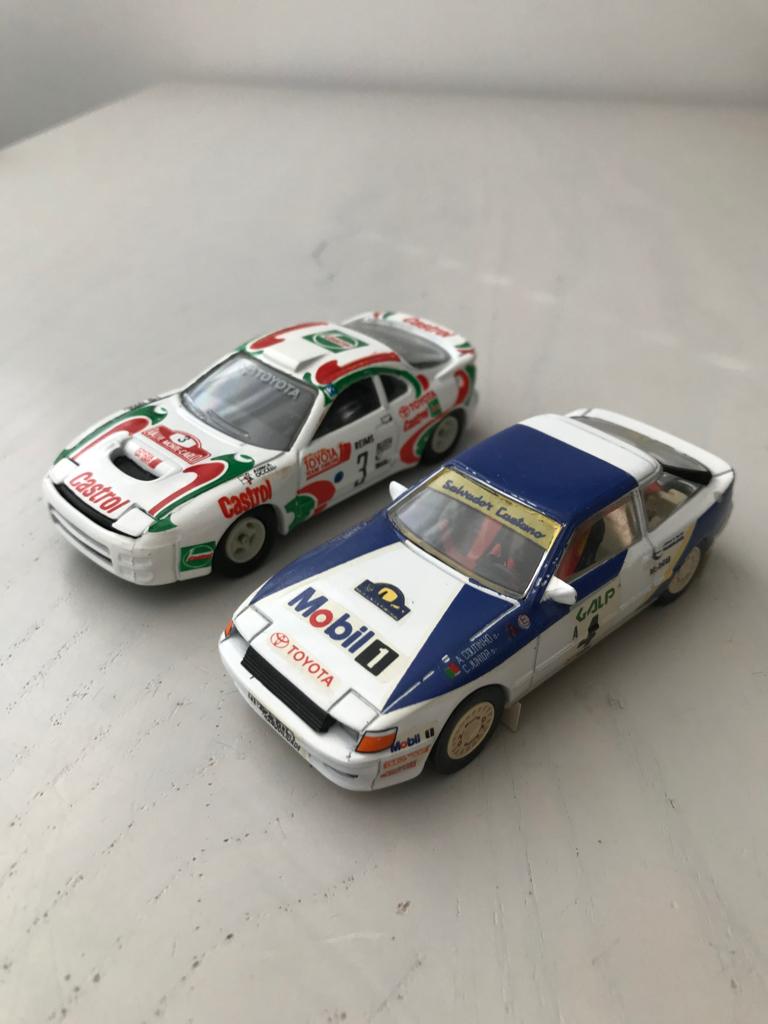 Toyota Celica T160 en T180 1:43, Ophalen of Verzenden, Gebruikt, Auto, Overige merken