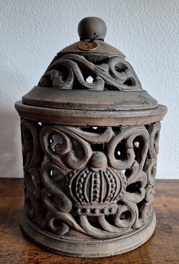 Brynxz windlicht, Huis en Inrichting, Woonaccessoires | Kandelaars en Kaarsen, Ophalen of Verzenden, Zo goed als nieuw, Overige materialen