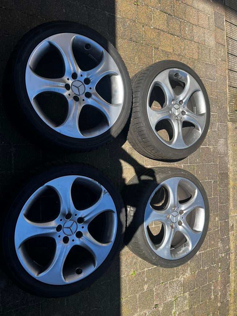 Originele breedset, Auto-onderdelen, Banden en Velgen, Ophalen, 18 inch, 245 mm, Velg(en)