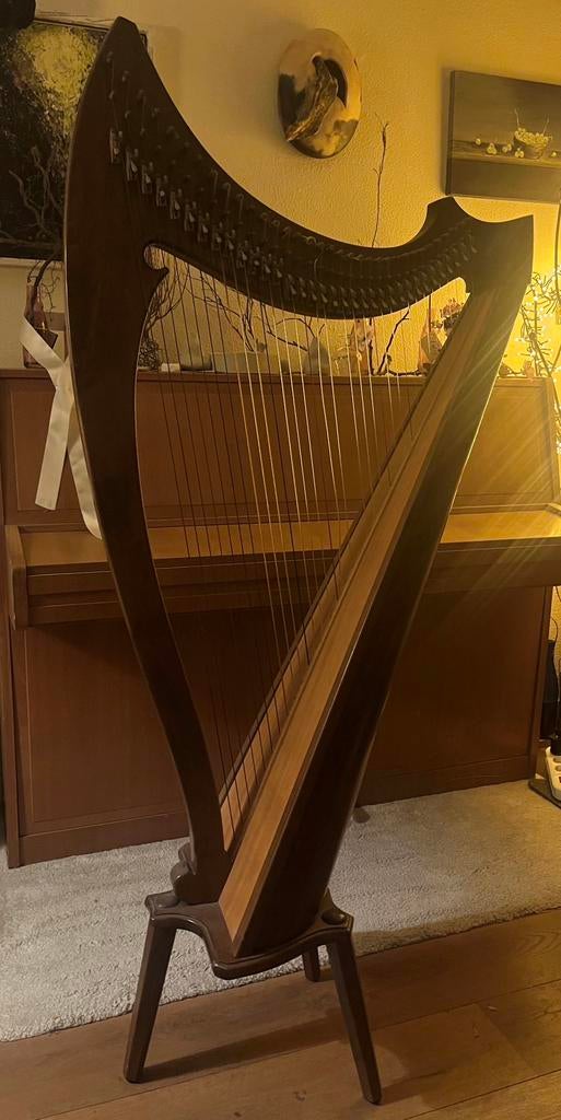Salvi harp, Ophalen, Gebruikt