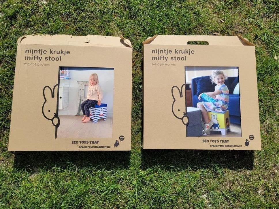 Nijntje Krukje Miffy Stool - Nieuw in doos (2 stuks), Ophalen, Nieuw, Stoel