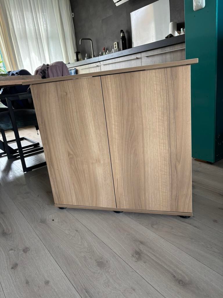 Aquarium Kastje, Ophalen, 50 tot 100 cm, Zo goed als nieuw, Minder dan 100 cm