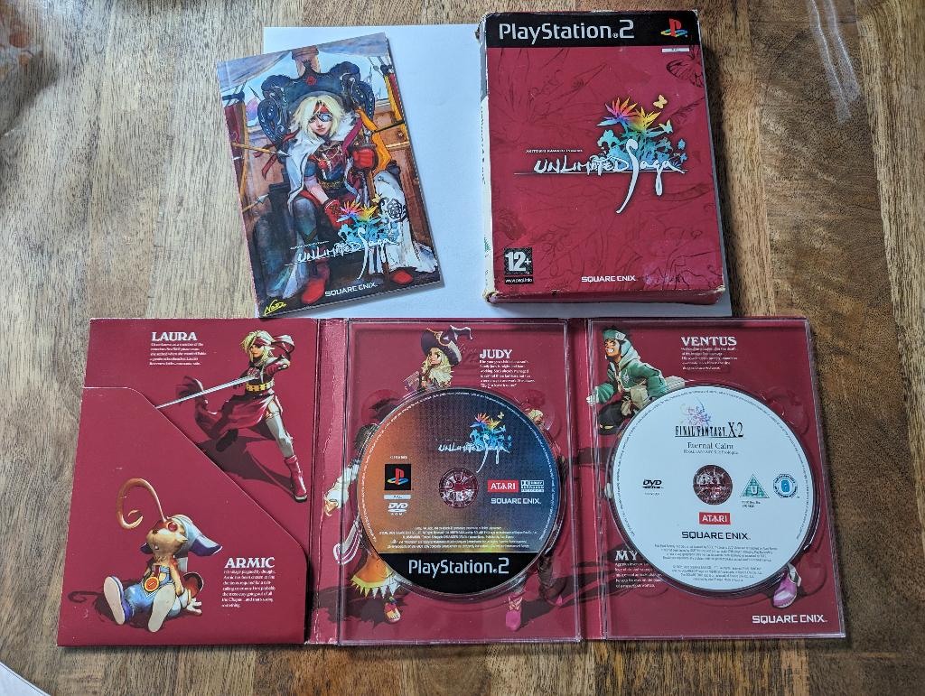 Unlimited Saga | PS2, Spelcomputers en Games, Ophalen, Gebruikt, 1 speler, Role Playing Game (Rpg)