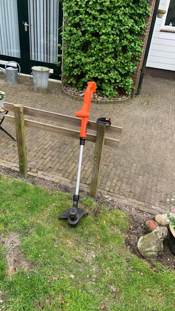 Accu grastrimmer, Tuin en Terras, Grastrimmers, Ophalen, Gebruikt, Accu