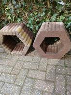 Gratis 2 stenen bloembakken, Tuin en Terras, Ophalen