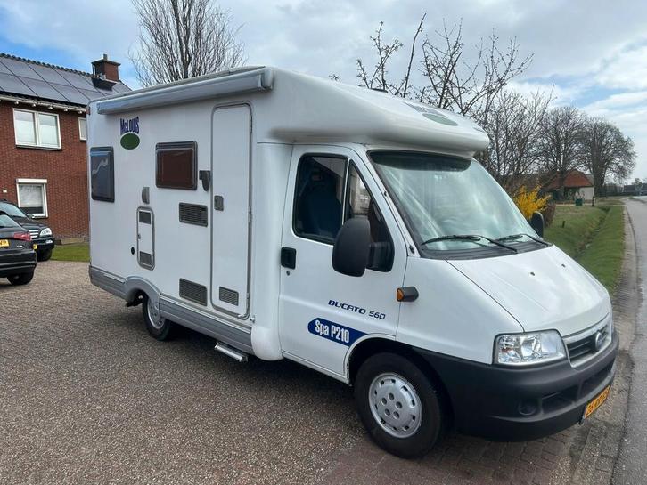 McLouis Ducato 560 Spa P210 bj 2005 goede staat zonnepanelen, Caravans en Kamperen, Campers, Particulier, tot en met 2, Half-integraal