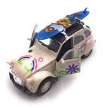 Welly: Citroen 2CV met Surfplank: Diverse kleuren!, ., Nieuw, Ophalen of Verzenden, .