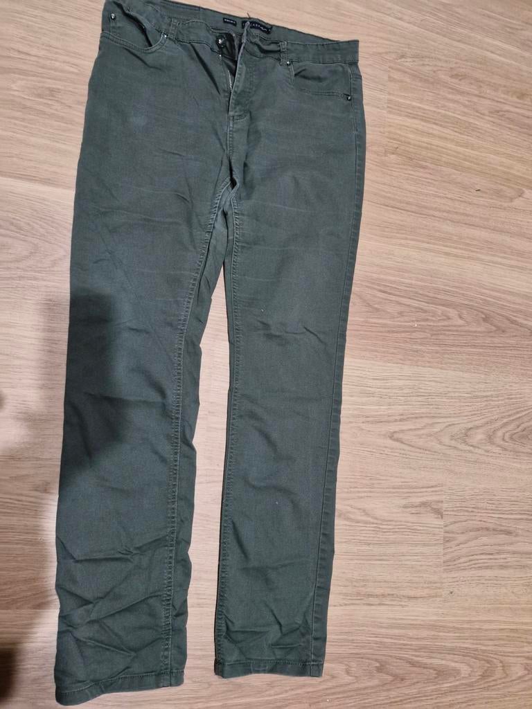 Broek groen maat 42 pescara regular fit, Kleding | Dames, Spijkerbroeken en Jeans, Ophalen of Verzenden, Gedragen, Overige kleuren