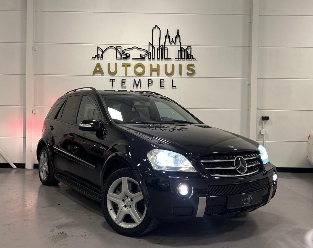 Mercedes-Benz M-klasse AMG 63 BTW Pano Leder Cruise Climate, Automaat, Gebruikt, Zwart, Leder