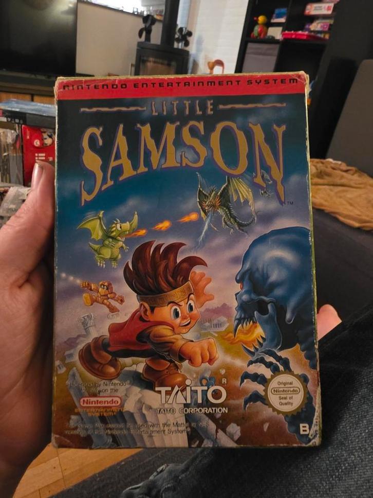 Little Samson - NES - Zeldzaam! Cib alles op foto zit erbij, Spelcomputers en Games, Games | Nintendo NES, Gebruikt, Platform