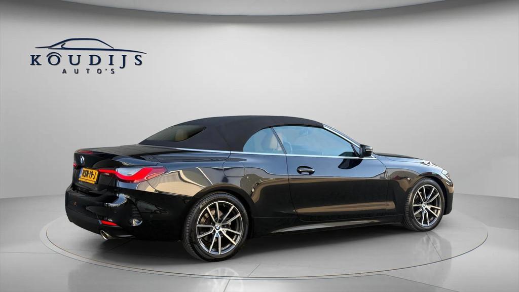 BMW 4-serie Cabrio 420i High Executive, HUD, Nek/Stoel/Stuur, Auto's, Automaat, 1998 cc, Achterwielaandrijving, Gebruikt