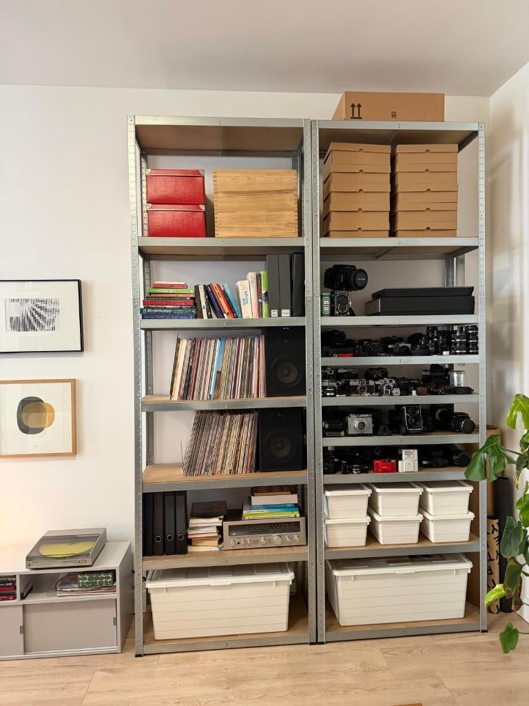 Praxis Sencys Stellingkast | vier stuks, Ophalen of Verzenden, Zo goed als nieuw