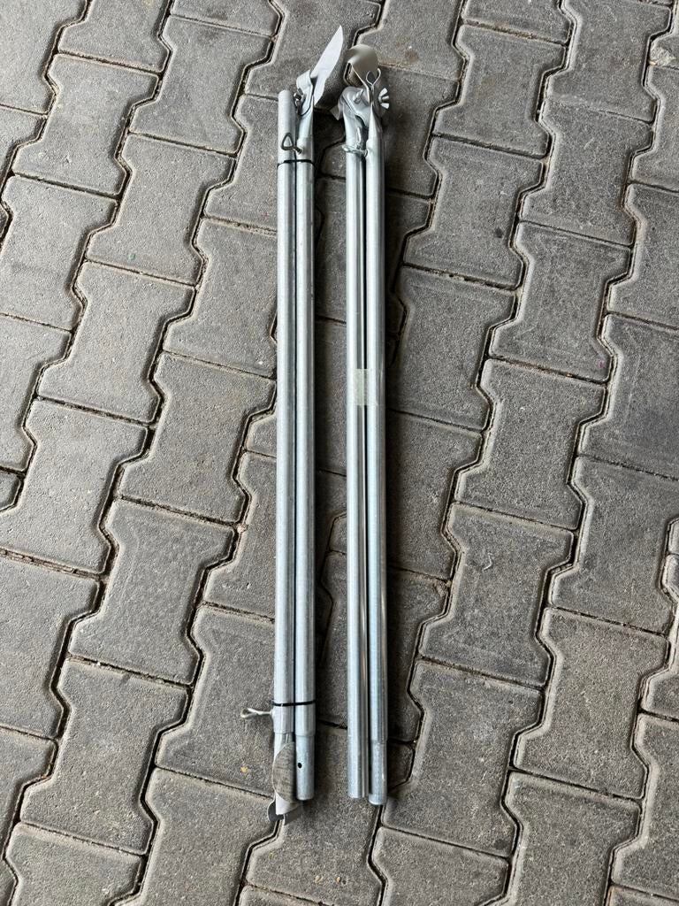 Zgan ! 3x ISABELLA ZINOX VERANDASTANG, Ophalen, _, _, Zo goed als nieuw