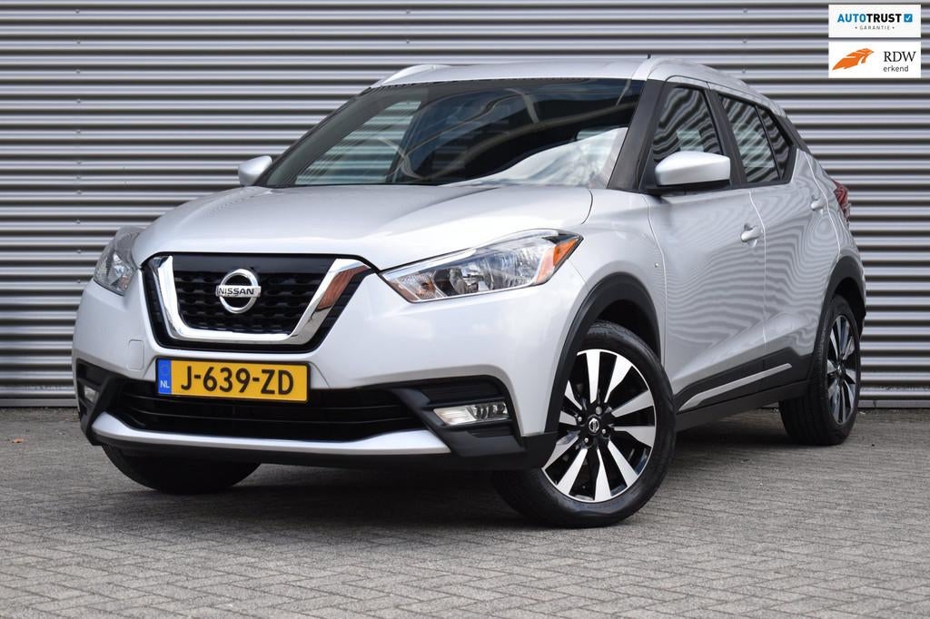 Nissan KICKS 1.6 122-PK, Airco, Navi, Camera, Lmv, Elektr pa, Auto's, Nissan, Gebruikt, 4 cilinders, 122 pk, Bedrijf