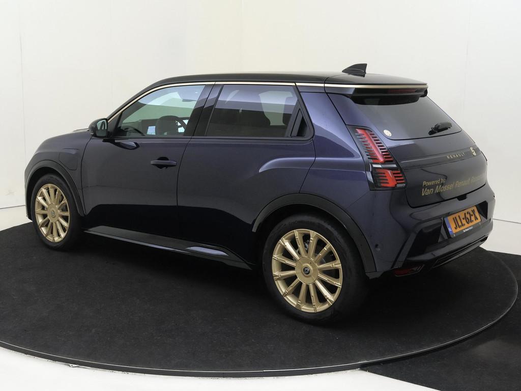 Renault 5 comfort range iconic cinq 52 kWh | Automaat | Will, Stof, Blauw, Origineel Nederlands, 500 kg