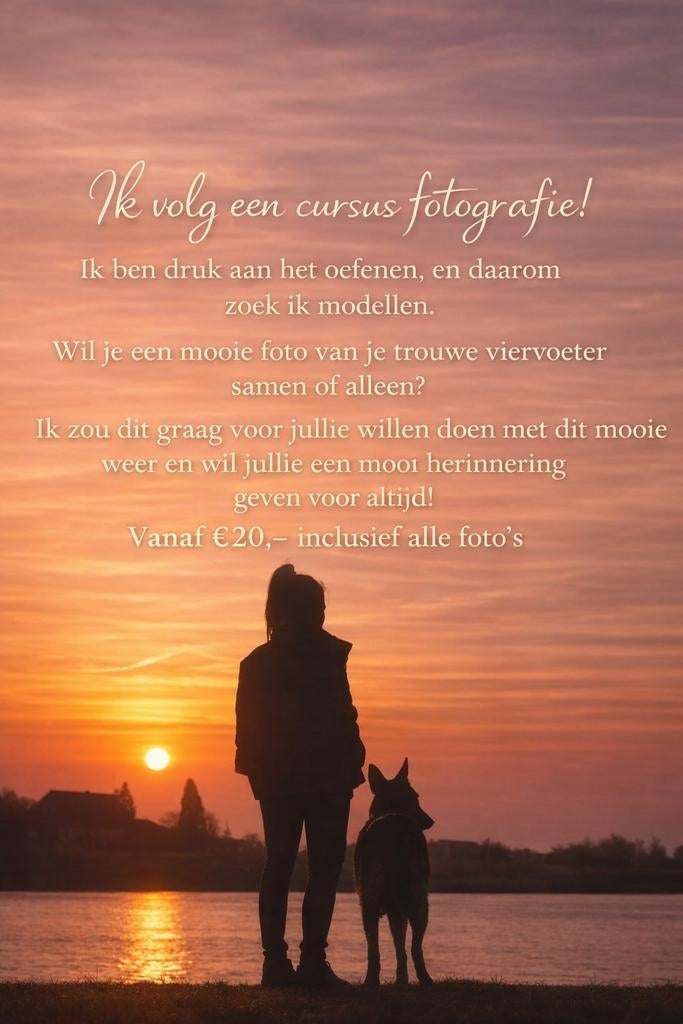 Hobby fotograaf!, Ophalen of Verzenden