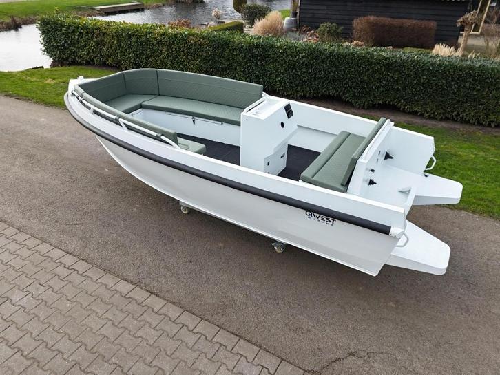 Qwest S535A, Watersport en Boten, Sloepen, Nieuw, 70 pk of meer, 3 tot 6 meter, Aluminium