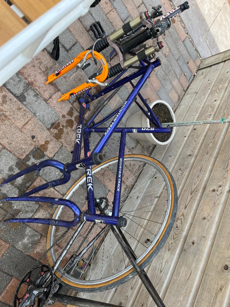 Frames, Fietsen en Brommers, Fietsonderdelen, Ophalen, Gebruikt, Carbon