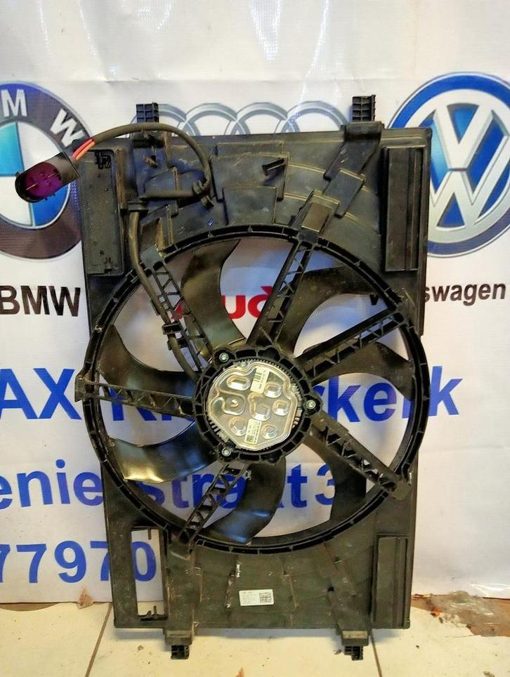 VW Golf 7 Ventilator Enkelfan+Koelluchtventillator+Behuizing, Auto-onderdelen, Motor en Toebehoren, Volkswagen, Gebruikt, Ophalen of Verzenden