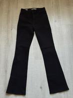 Levi's 725 High Rise Bootcut jeans, maat 28, Zwart, Ophalen of Verzenden, Zo goed als nieuw, W28 - W29 (confectie 36)