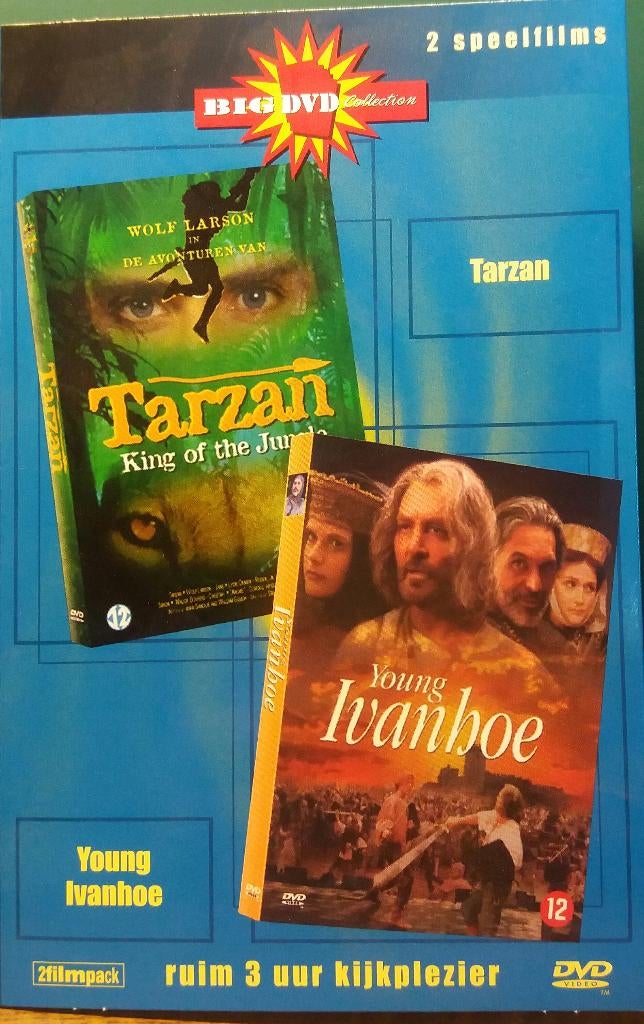 Young Ivanhoe  EN Tarzan, Alle leeftijden, Verzenden, Zo goed als nieuw