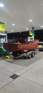 Stalen sloep casco, Ophalen