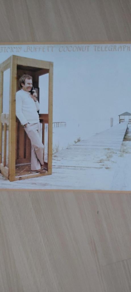 Jimmy Buffett Coconut Telegraph LP, Ophalen of Verzenden, Zo goed als nieuw, 12 inch