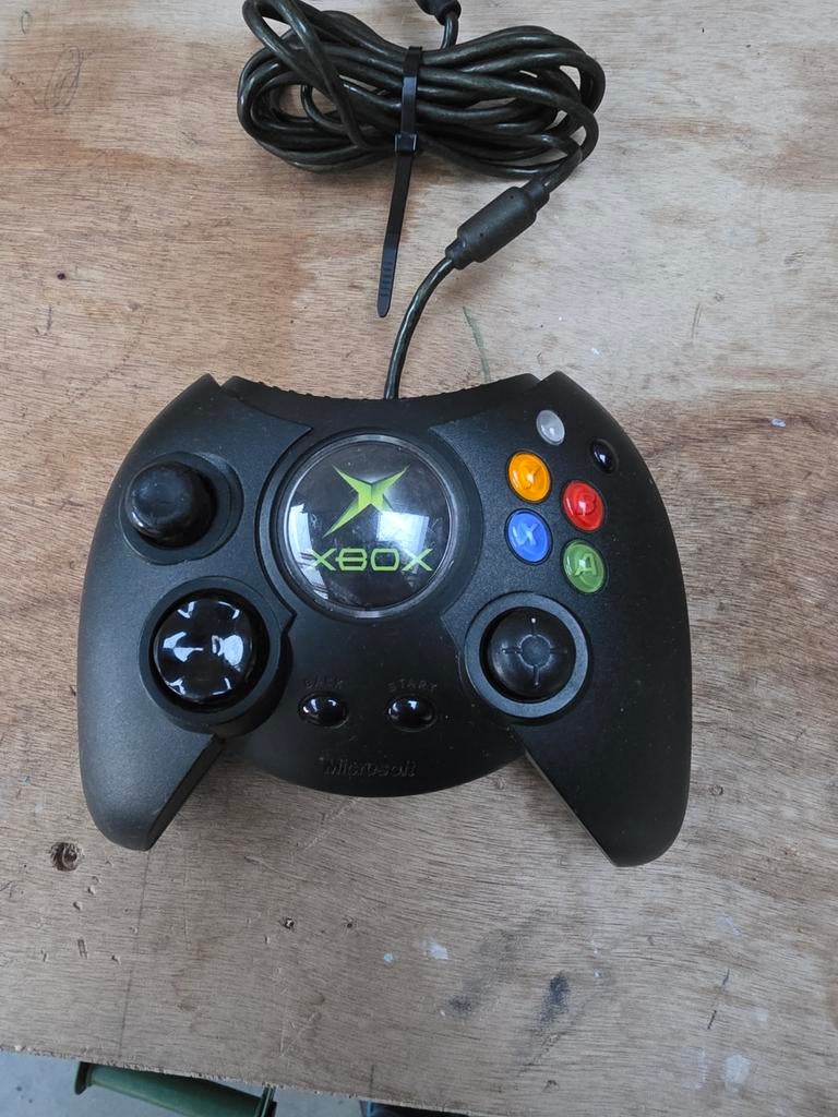Originele Xbox Controller met Breakaway Kabel, Spelcomputers en Games, Spelcomputers | Xbox Original, Ophalen, Gebruikt, Met 1 controller