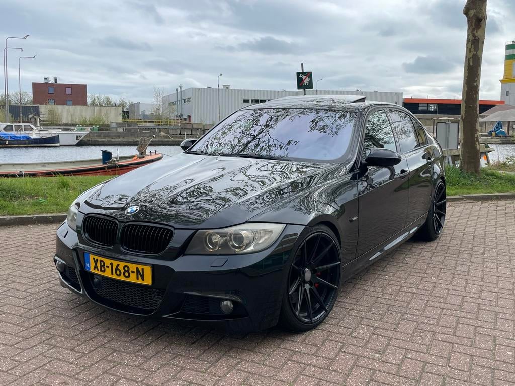 BMW E90 335D | 2008 | 400pk | Vol optie, Auto's, BMW, Particulier, 3-Serie, Diesel, Euro 4, D, Sedan, Automaat, Geïmporteerd, Zwart