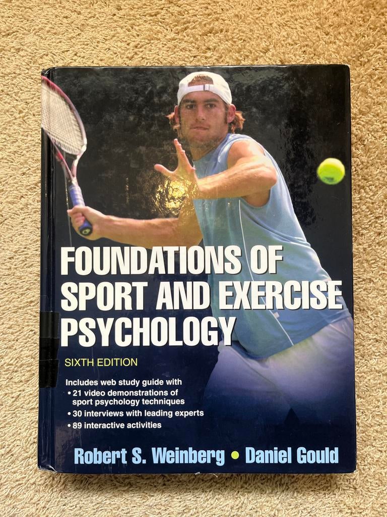 Foundations Of Sport And Exercise Psychology (6e editie), Boeken, Sportboeken, Ophalen of Verzenden, Gelezen, Overige sporten