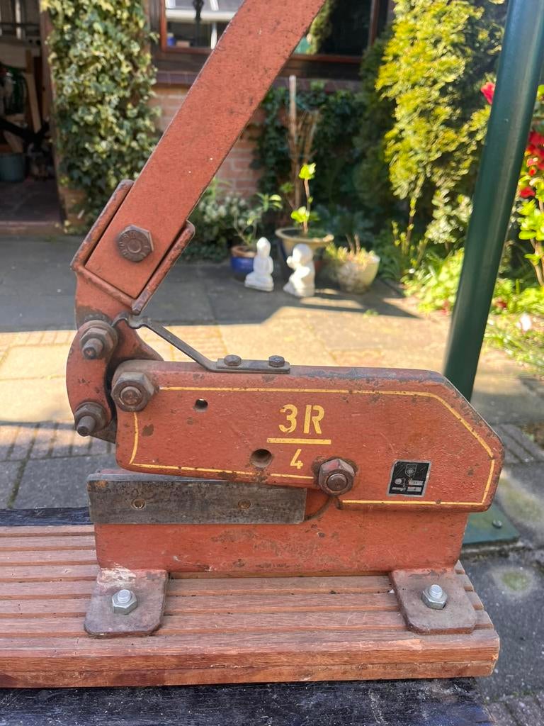 Hefboomplaatschaar, Ophalen, Gebruikt