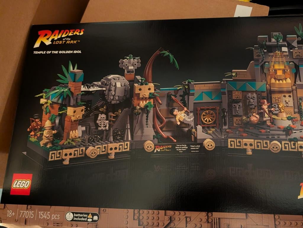 Lego 77015 temple of the golden idol., Ophalen of Verzenden, Nieuw