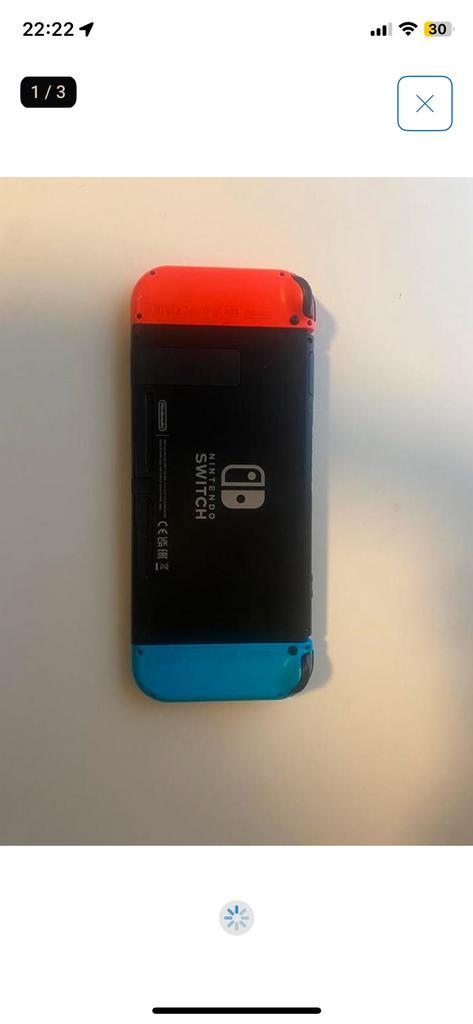 Nitendo switch, Spelcomputers en Games, Spelcomputers | Nintendo Switch, Zo goed als nieuw, Ophalen of Verzenden