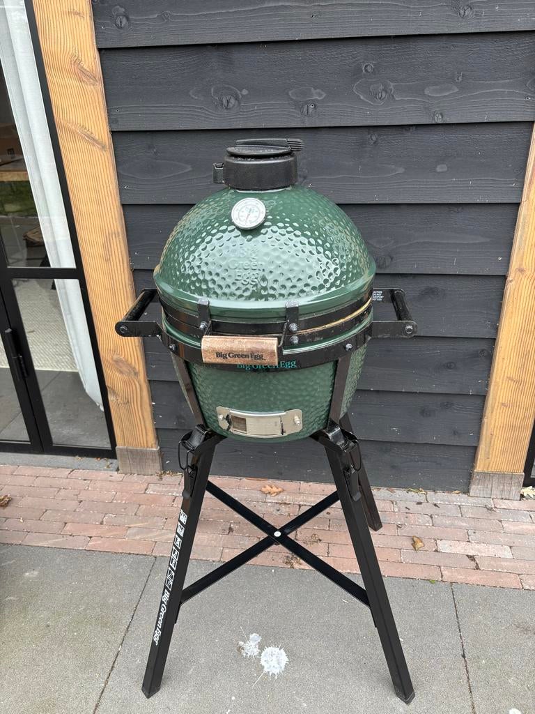 Green Egg Mini Maxi met standaard en accessoires, Tuin en Terras, Ophalen, Gebruikt, Met accessoires