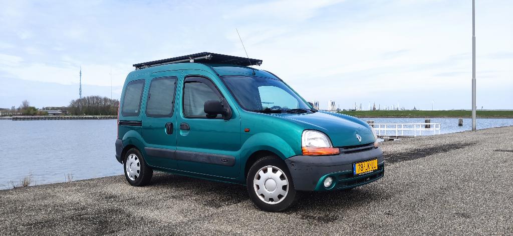 Renault Kangoo 1.6 Stealth Mini Camper 2003 Benzine, Caravans en Kamperen, Campers, Overige merken, Buscamper of Camperbus, Tot en met 2