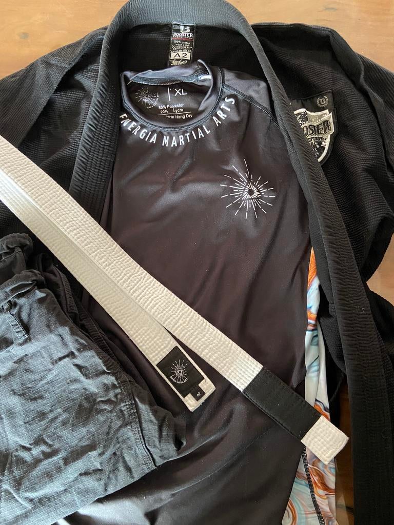 Jujitsu pak compleet met shirt A3 A2 Judo MMA, Groter dan maat XL, Vechtsportpak, Ophalen of Verzenden, Zo goed als nieuw