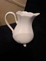 Antieke Zenith melkkan, wit porselein, genummerd, Antiek en Kunst, Ophalen of Verzenden