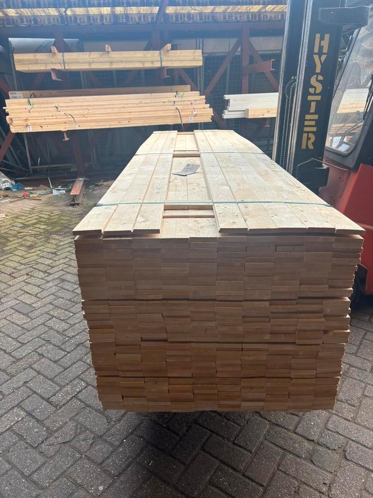 Nieuwe vuren planken 22x100 mm 360 cm lang, Tuin en Terras, Palen, Balken en Planken, Nieuw, Planken, Ophalen of Verzenden