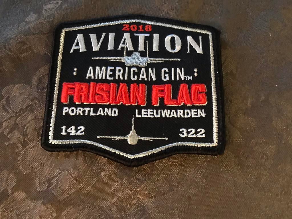 Patch Frisian Flag 2018 Portland Leeuwarden, Ophalen of Verzenden, Zo goed als nieuw