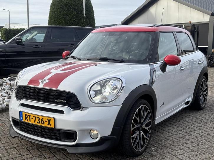 MINI Countryman 1.6 JCW ALL4 Automaat 2014 Pano Leer VOL, Auto's, Mini, Bedrijf, Te koop, Countryman, ABS, Airbags, Airconditioning