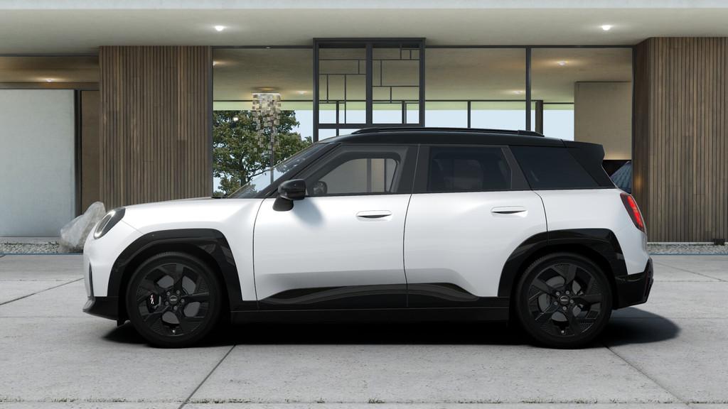 MINI Aceman E / John Cooper Works / Pakket M / 18" JCW Slide, Auto's, Mini, Zwart, Leder en Stof, Wit, 1725 kg