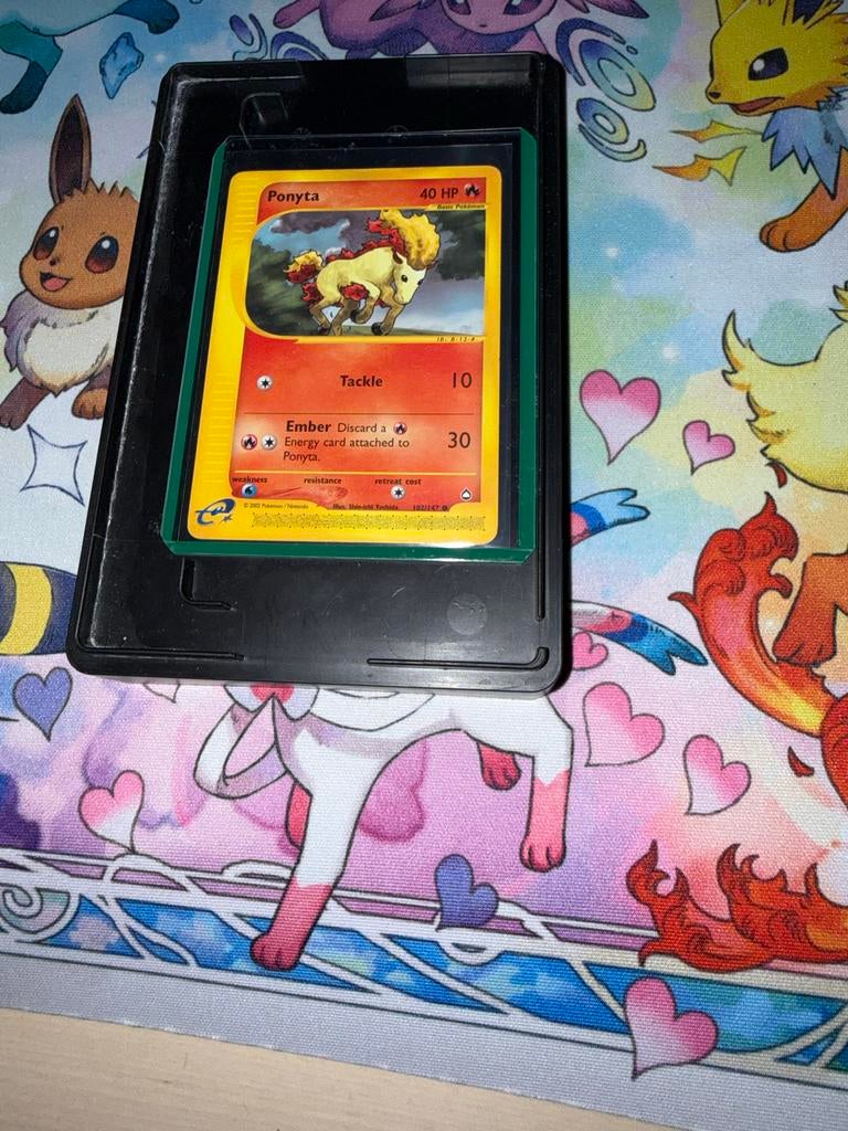 Ponyta 102/147 - Aquapolis, Ophalen of Verzenden, Gebruikt, Losse kaart