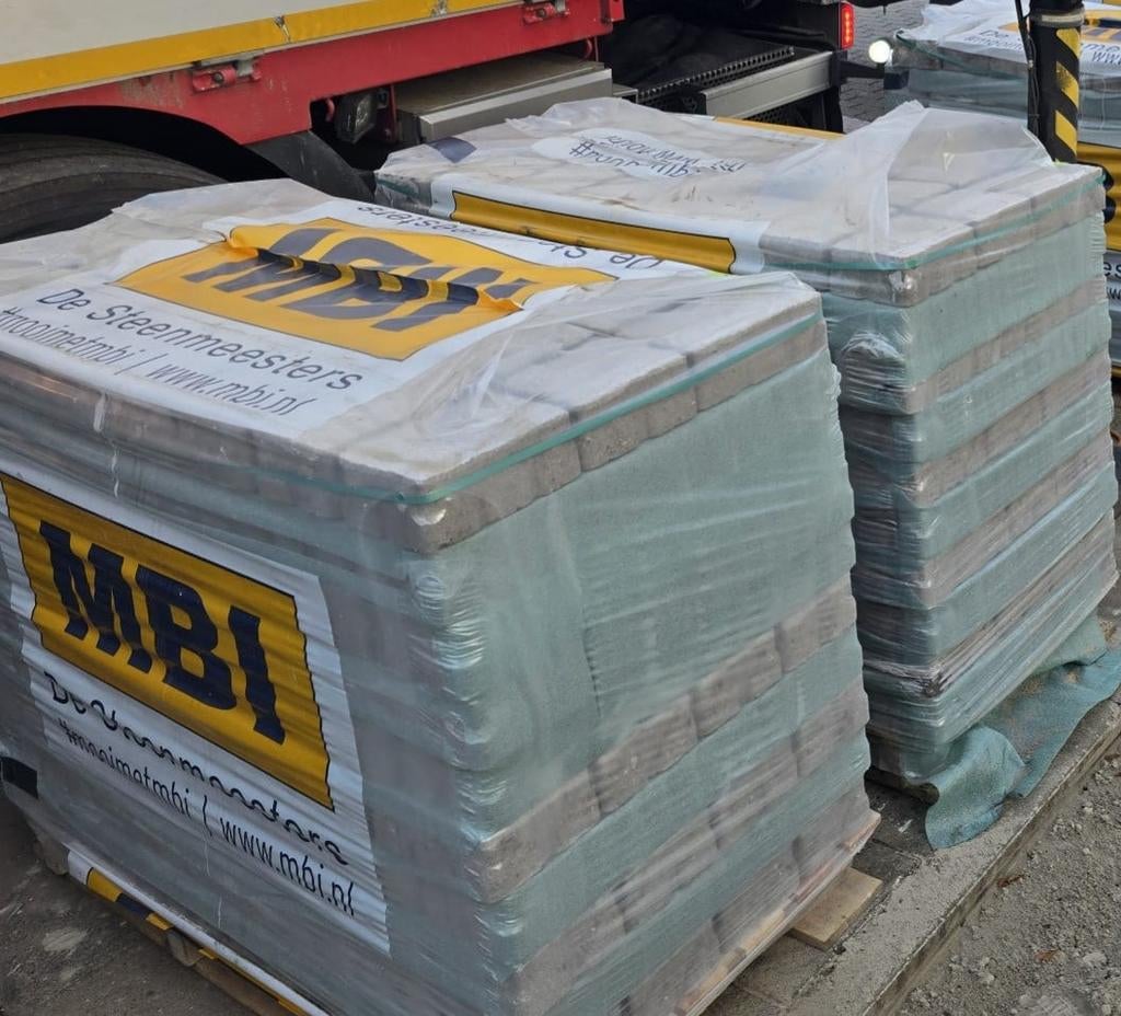 Kasseistenen lineair lazise (8cm) 14,4m2, Ophalen of Verzenden, Nieuw