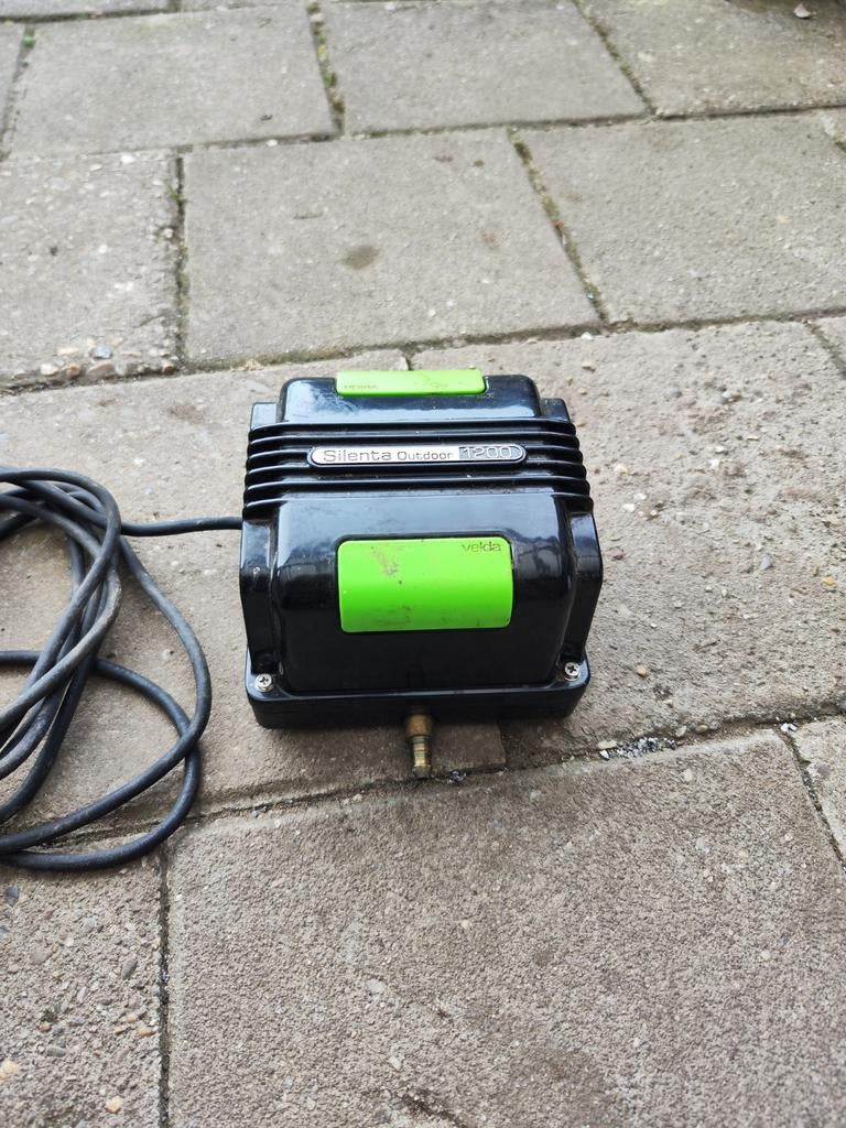 Velda Silenta Outdoor 1200 beluchting pomp, Ophalen of Verzenden, Gebruikt, Vijverpomp