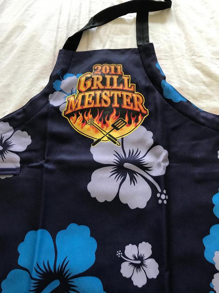 Barbecue schort dubbelzijdig Vaderdag, Tuin en Terras, Barbecue-accessoires, Nieuw, Ophalen of Verzenden